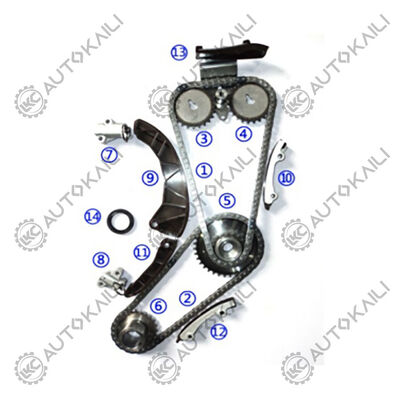 Distributieriemset voor ACC10 D4FA 1.4/1.5/1.6 CRDi
