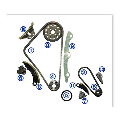 Plastic PA66 / PA46 Timing Chain Kit Voor MAZDA 3 Sky Active Diesel 2.2L 13-16