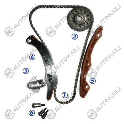 Timing Chain Kit Voor Mirage RAGE I3 ((69HP) Diesel 3A92 1.0L 12-14