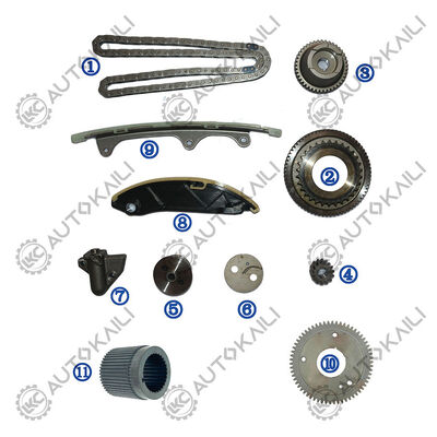 Plastic PA66 / PA46 Timing Chain Kit Voor MITSUBISHI L200 Diesel 4N15 2.4L 14-