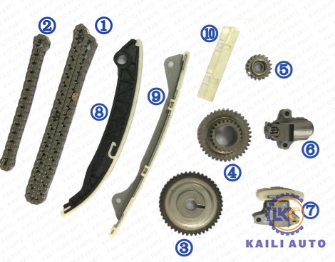 13028-ET000 timingsketen Kit For NISSAN Cube Juke MR20DE 9*162L 13028-ET000