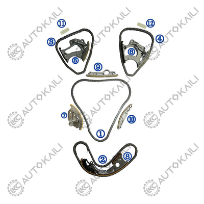 Timing Chain Kit Voor AUDI VW Touareg 7P CGEA 245KW 3.0TSI Hybrid 11-14 A7 A6L A5 Q5 S5 Q7 Q5 A8L 06E109465BC 108L