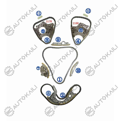 Timing Chain Kit Voor AUDI R8 BYH (423) 309KW 4.2FSI 07-09