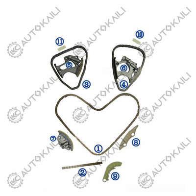 Tijdketen voor AUDI Q7 45/55 TFSI CREC 30TFSI 16-19 AUDI A6 Quattro CTDB 3.0TFSI 17-18 AUDI A7 Quattro CREC 3.0TFSI 16- AUDI A8L Quattro CREG CTDA 3.0TFSI 15- AUDI S5 CTDA 3.0TFSI 16-