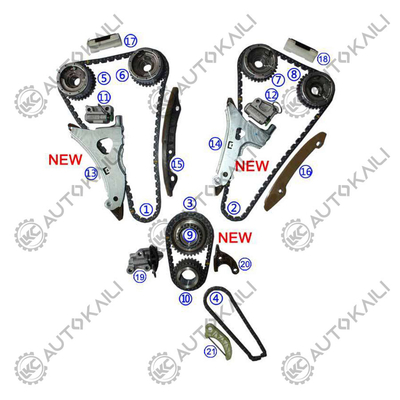 Timing Chain Kit Voor Mercedes-Benz C-Klasse W205/A205 M276 3.0T 10-12 A2760500817 8*120L
