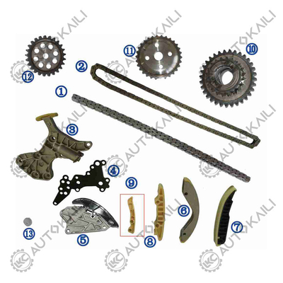 Timing Chain Kit Voor VW Rabbit 2.5L 08-09 Jetta 2.5L 08-14 Kever 2.5L 08-14 Golf 2.5L 10-14 Passat 2.5L 12-14 07K109158C 8*94L