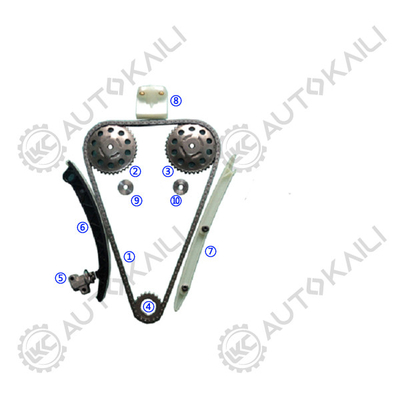 Tijdketen voor OPEL / VAUXHALL AGILA Z 10 XE 973CC(00.9-05.8) Z 10 XEP 998CC(00.2-06.11) Z 12 XE 1199CC (00.9-) Z 12 XEP 1229CC(04.7-06.11) ASTRA G / Mk IV X 12 XE 1199CC (98.9-00.9) Z 12 XE(00.9