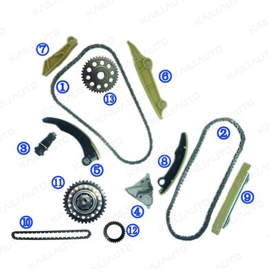 Kunststof PA66 / PA46 distributiekettingset voor AJ300P benzine
