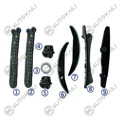 Timing Chain Kit voor S-Type Alle V6 183Cu. In Gas DOHC Natuurlijk Geaspirated Benzine 3.0L 01-02
