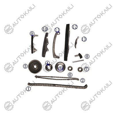 Plastic PA66 / PA46 Timing Chain Kit voor het ophalen van benzine G54B 2.6L 86-90