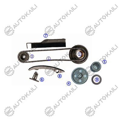 Plastic PA66 / PA46 Timing Chain Kit Voor L200 4WD Diesel 4M40T 2.8L 03-06