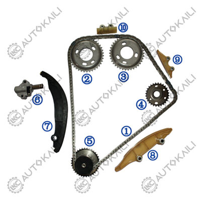 Timing Chain Kit Voor MAZDA P5-AT Diesel 3.2 TDdi 200HP 5cyls 2011-2016