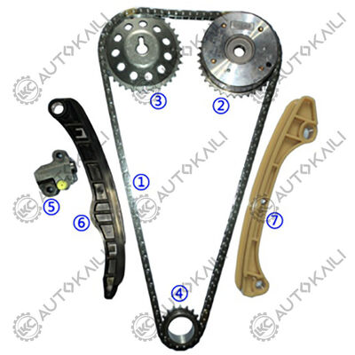 Tijdketen voor MITSUBISHI COLT CZC 230 Z36A CY2A Benzine 4A91 1.5L 10-