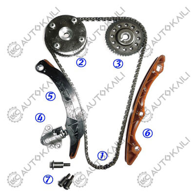 Timing Chain Kit voor MIRAGE RAGE I3(69PK) Diesel 3A92 1.0L 12-14