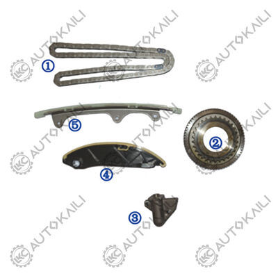 Plastic PA66 / PA46 Timing Chain Kit Voor MITSUBISHI L200 Diesel 4N15 2.4L 14-