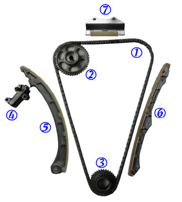 K24A1 K24Z 14401-ppa-004 HONDA-Kettingstiming Kit Without Oil Pump