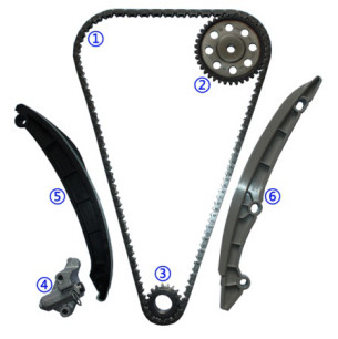 Distributiekettingset voor VW Tiguan / Sharen / Golf 6 CABRIOLET / SCIROCCO / EOS