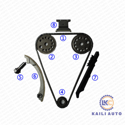 Timingsketen uitrusting voor GM/CHEVROLET/BUICK/Cadillac een 2,0-2,4-B Hybride 24461834 148L 12608580 van Malibu van het Kobalthhr &quot;equinox&quot;
