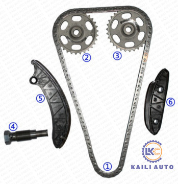Een Diesel A0009936276 96L van Mercedes Timing Chain Kit GLA GLK SLK 1796cc OM651 van de KLASSENb KLASSE