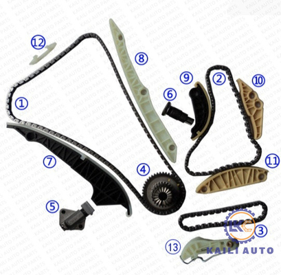 de Timingsketen Kit For AUDI A4 A5 A6 Q5 VW Golf Skoda Octavia EA888 06K109158AD van 1.8T 2.0TFSI