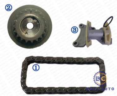 Timingsketen uitrusting voor van de KEVERvw golf EOS GTI JETTA van AUDI TT A4 A3 het GAS DOHC 1984CC 121 CU.IN 2.0L 06D109229A