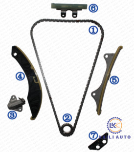Timingsketen uitrusting voor van de ELITEkia rio van HYUNDAI/KIA i10 i10 Grote i20 i20 de ZAALpicanto Motor G4LA 1.2L 24321-03010 9*160L