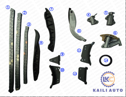 HYUNDAI Kia SORENTO 2,5 Crdi-Timingsketen Vervanging 24351-4A020 24370-4A030