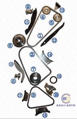 HYUNDAI h-1 KIA Timing Chain 2,5 CRDI 24351-4A020 98L