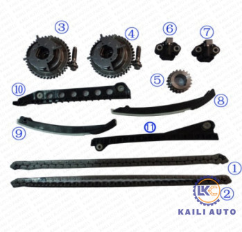 de Timingsketen van 8*122L XL1Z6L266AA VVT de Expeditie F6TZ6268AA van Kit For FORD F350 F250 F150