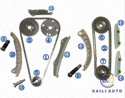 Timingsketen uitrusting voor FIAT/EURO DUCATO de BUSducato KASTEN PRITSCHE/FAHRGESTELL IVECO DAGELIJKS Massief 0831.P9 122L van IVECO