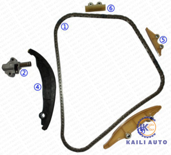 FORD-van de de Motortiming van de BOSWACHTERSbestelwagen de Uitrustings3.2tdci P5AT DIESEL 6C1Q6M256BB 134L