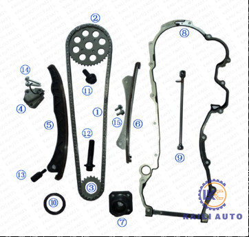 De Timingsketen van FIAT IDEA LINEA Uitrusting 46804589 120L 55197785