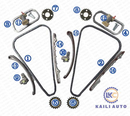 DAIMLER timingsketen Vastgestelde X300 ZES Because/SUPER V8 4.0L 3996CC 97-02