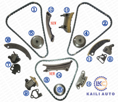 De Timingsketen van GM CHEVROLET Camaro Uitrusting 12633452 LY7 LFX LLT 114L 12609259