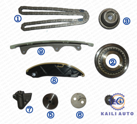 4N15 de Keten van de motortiming SPORT III 1140A081 108L 1141A040 van MITSUBISHI TRITON L200 STRADA PAJERO