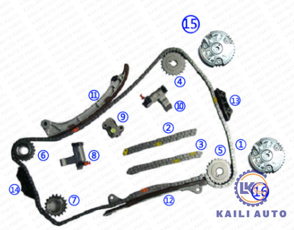 Van de de Kruiservvt Timing van TOYOTA 4Runner FJ Keten 13506-31010 174L 13550-31010