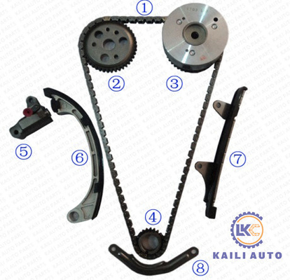 van de Uitrustingstoyota van 1.0L DOHC 16V VVT ECHO PLATZ VITZ Timingsketen Motor 1SZ P1 SCP10 13506-23010 13523-97401