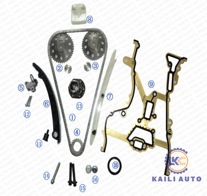 Timingsketen uitrusting voor OPEL VAUXHALL AGILA ASTRA ASTRAVAN Mk COMBO CORSAVAN Mk MERIVA TIGRA TwinTop 55562234 130L 55352909