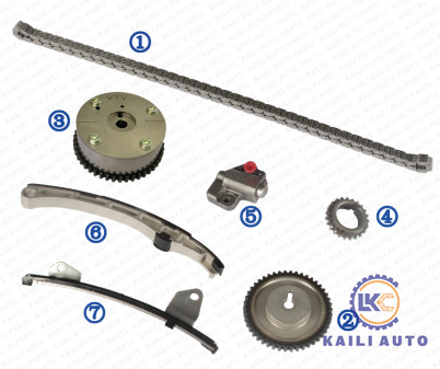 1300CC 1600CC MAZDA 2 MAZDA 3 Timingsketen Vervanging ZJ01-12-201 9*158L ZJ01-12-500A