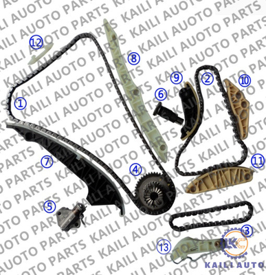 de Timingsketen Kit For AUDI A4 A5 A6 Q5 VW Golf Skoda Octavia EA888 06K109158AD van 1.8T 2.0TFSI